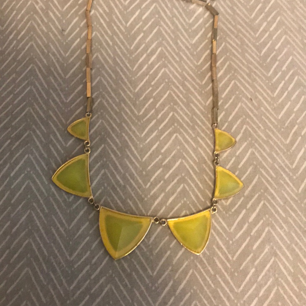 Francesca’s yellow starburst necklace